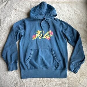 Polo Ralph Lauren Floral Script Painted Logo Hoodie